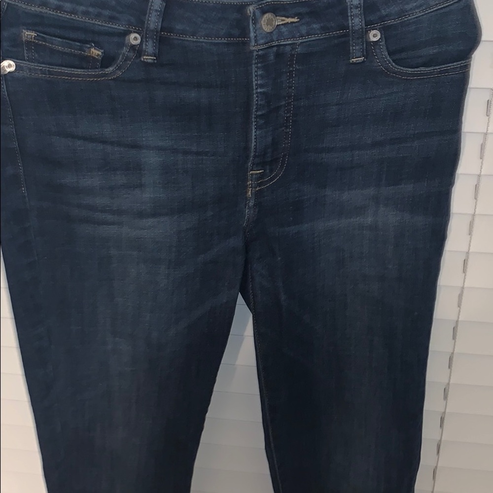 Straight cut jeans